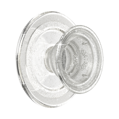 Clear Glitter &mdash; PopGrip for MagSafe