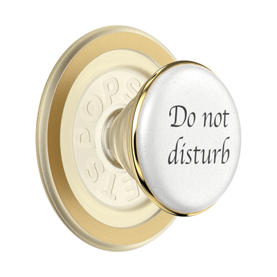 Enamel Do Not Disturb &mdash; PopGrip for MagSafe