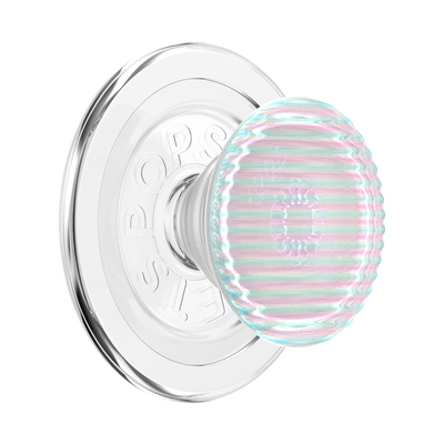 Fluted Opalescent &mdash; PopGrip for MagSafe