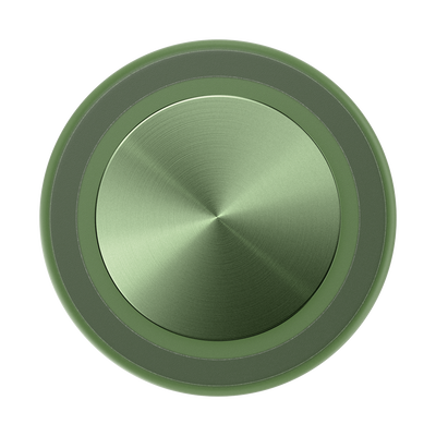 Secondary image for hover Aluminum Radial Olive &mdash; PopGrip for MagSafe