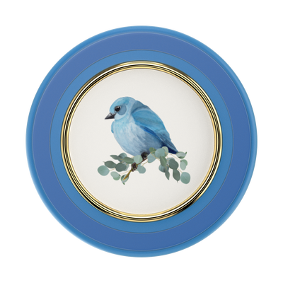 Secondary image for hover Enamel Blue Bird &mdash; PopGrip for MagSafe