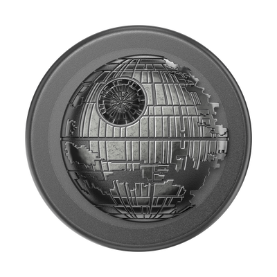 Secondary image for hover Dimensionals Enamel Death Star &mdash; PopGrip for MagSafe