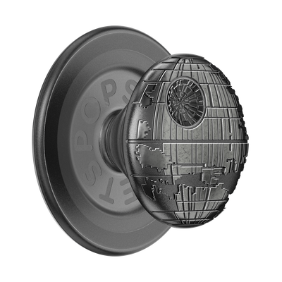Dimensionals Enamel Death Star &mdash; PopGrip for MagSafe