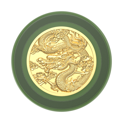 Secondary image for hover Enamel Dragon &mdash; PopGrip for MagSafe