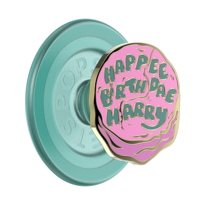 Enamel Happee Birthdae Harry&trade; &mdash; PopGrip for MagSafe