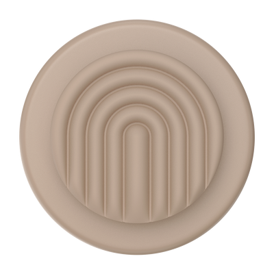 Secondary image for hover PopOut Latte Curves &mdash; PopGrip for MagSafe
