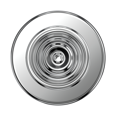 Secondary image for hover Rippler Chrome &mdash; PopGrip for MagSafe