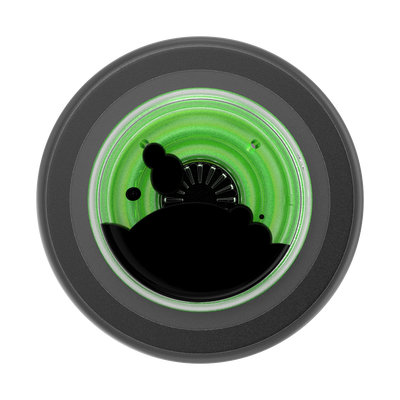 Secondary image for hover Tidepool Lava Lamp Absinthe Ink &mdash; PopGrip for MagSafe
