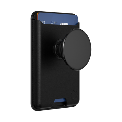 Black &mdash; Softgoods PopWallet+ for MagSafe