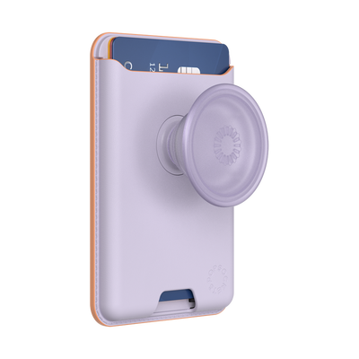 Pale Lavender &mdash;  Softgoods PopWallet+ for MagSafe