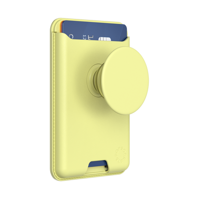 Butter Yellow &mdash; Softgoods PopWallet+ for MagSafe