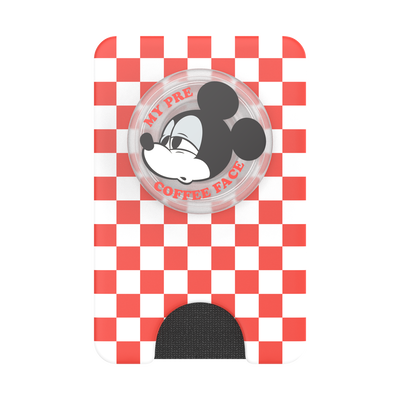 Secondary image for hover Mickey's Coffee Face &mdash; PopWallet+ for MagSafe