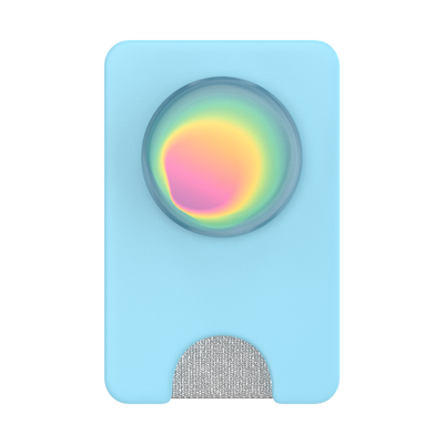 Secondary image for hover Butterfly Pea Blue Boca Aura &mdash; PopWallet+ for MagSafe
