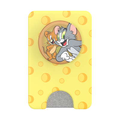 Secondary image for hover Cheese'd Tom & Jerry &mdash; PopWallet+ for MagSafe