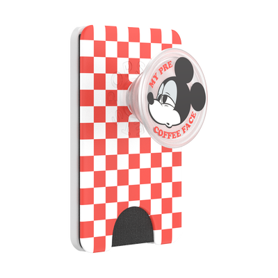 Mickey's Coffee Face &mdash; PopWallet+ for MagSafe