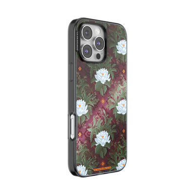 Secondary image for hover Mirror Lush White Lotus &mdash; iPhone 16 Pro Max for MagSafe