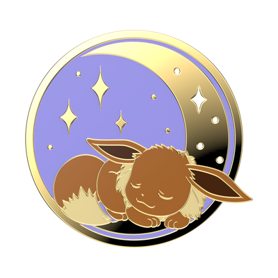 Secondary image for hover Enamel Eevee Nap &mdash; Adhesive PopGrip