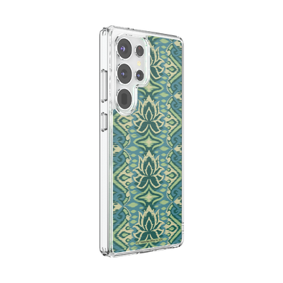 Secondary image for hover White Lotus Textile &mdash; Samsung Galaxy S25 Ultra for MagSafe